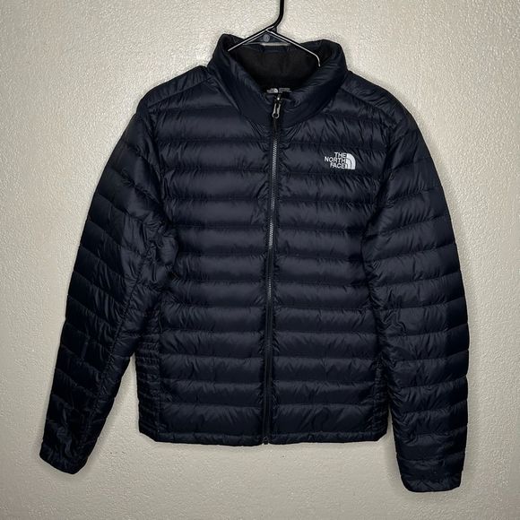 The North Face 550 Down Black Puffer Jacket Mens Medium - Picture 2 of 5